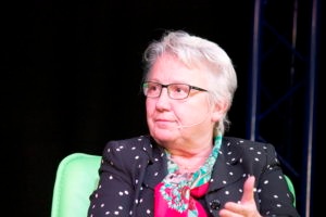 Annette Schavan, deutsche Botschafterin beim Vatikan, in Flüh. (Foto: Zuber)