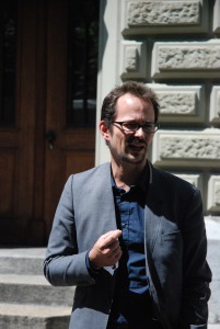 Nationalrat Balthasar Glättli fordert die Aufnahme von 100000 Flüchtlingen (Foto: Wolf Südbeck-Baur)