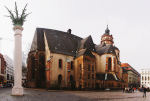 Die Nikolaikirche in Leipzig war ein Zentrum der Protestveranstaltungen und Friedensgebete. (Bild: flickr)